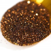 Блёстки пищевые крупной фракции бронзовые для капкейков, тортов и напитков, 5 г (9233682)