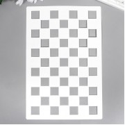 Трафарет "Шахматная доска" 24х16 см