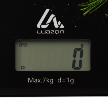 Весы кухонные Luazon LVK-701 "Италия", электронные, до 7 кг,1 шт