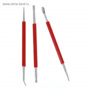 Набор инструментов для лепки, 3 предмета (1099997)