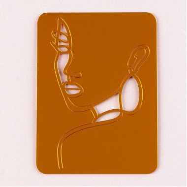 Украшение для торта «Девушка с серьгой», цвет золото (9496601) Украшение для торта «Девушка с серьгой», цвет золото (9496601)