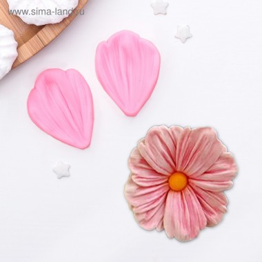 Силиконовый молд  «Лепесток тюльпана», 2 шт., 4,5×3 см, 2581351