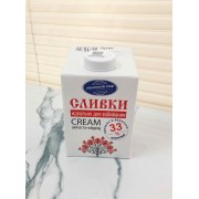 Сливки 33% стерил. "Молочный мир" 500 мл, 1 шт