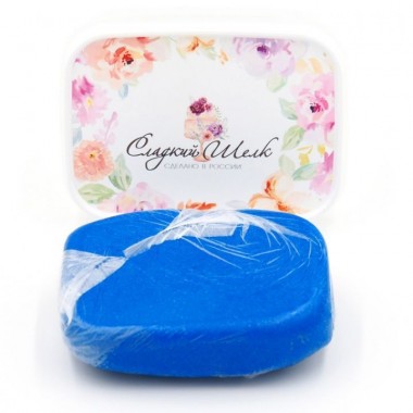 Сахарная Мастика "Сладкий Шёлк", РФ, Светло-синяя, 1 кг