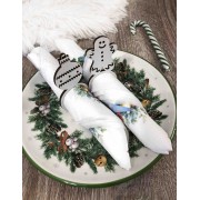 Кольцо для салфеток , высотой 8 см, диаметр кольца 3,5 см, Дерево (мдф) 3 мм, 1 шт