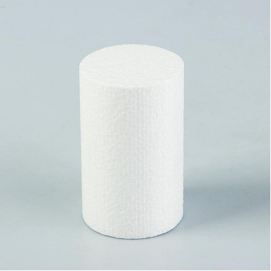 Цилиндр из пенопласта, диаметр - 14 см , высота - 10 см.