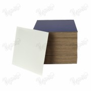 Подложка квадратная, усиленная, двухсторонняя, Синяя/Белая (2,5 мм), 300*300 мм.