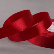 Лента атласная, 20 мм × 23 ± 1 м, цвет бордовый №33