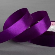 Лента атласная, 20 мм × 23 ± 1 м, цвет фиолетовый №46