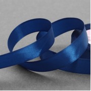 Лента атласная, 20 мм × 23 ± 1 м, цвет синий №40, 1218265