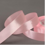Лента атласная, 25 мм × 27 м, цвет персиковый №037