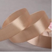 Лента атласная, 25 мм × 23 ± 1 м, цвет бежевый №168
