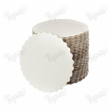 Подложка ажурная с двухсторонней ламинацией Белая (3,2 мм), 260 мм