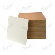 Подложка усиленная квадратная Золото/Жемчуг (3,2 мм), 280*280 мм