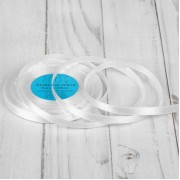 Лента атласная шириной 6 мм, 33 м +/- 2 м, №001.