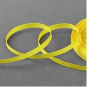 Лента репсовая, 6 мм, 22 ± 1 м, цвет жёлтый №15