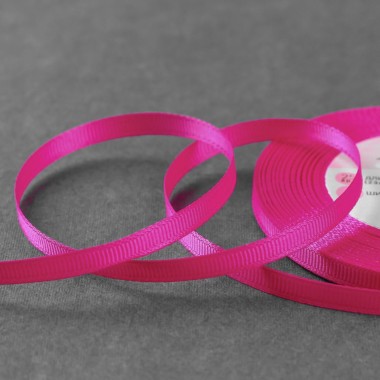 Лента репсовая, 6 мм, 23 ± 1 м, цвет малиновый №28 Лента репсовая, 6 мм, 23 ± 1 м, цвет малиновый №28