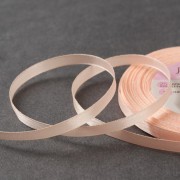 Лента атласная, 6 мм × 23 ± 1 м, цвет нежно-персиковый №07