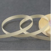 Лента репсовая, 6 мм, 22 ± 1 м, цвет молочный №02