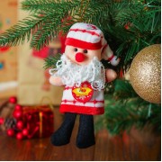 Подвеска-игрушка "С новым годом", Дед Мороз.