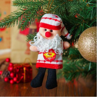 Подвеска-игрушка "С новым годом", Дед Мороз.