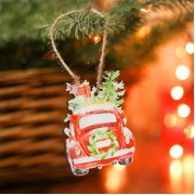 Подвеска "Машина с подарками"