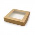 Короб ECO Tabox PRO 1500 ( 200*200*45 мм), крафт, с окном, 1 шт Короб ECO Tabox PRO 1500 ( 200*200*45 мм), крафт, с окном, 1 шт