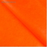 Бумага упаковочная тишью №82 , оранжевая, 50 см х 76 см,1 лист