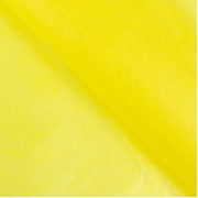 Бумага упаковочная тишью 50 см х 66 см, жёлтая, Китай, 1 лист 2654615