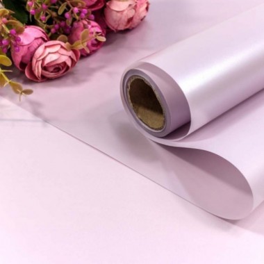 Упаковочная плёнка (50 г/м2) 0,58 см Сливовая с жемчужным отливом, 1 метр Упаковочная плёнка (50 г/м2) 0,58 см Сливовая с жемчужным отливом, 1 метр