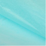 Бумага упаковочная тишью, голубой, 50 х 66 см, Китай, 1 лист, 2654618