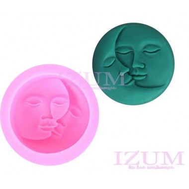 Молд "Луна" 9*9*3,4 см