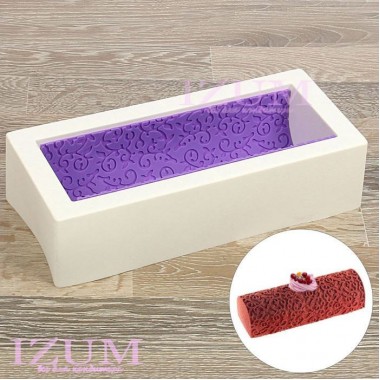 Форма кондитерская с ковриком-трафаретом "Фигаро" 250*90*70 мм