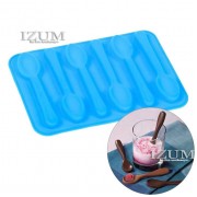 Форма для шоколада, 6 ячеек, "Ложечки".