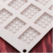 Форма для шоколада "Вафли", 20 ячеек, цвета МИКС.