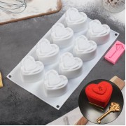 Форма для муссовых десертов 29,5×17×4,3 см, молд 6,7×3,3 см.