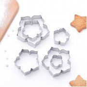 Набор форм для вырезания 7,5x7 см "Лепестки петуньи", 6 шт