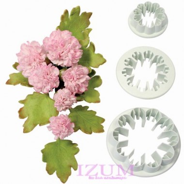 Вырубка "ГВОЗДИКА" 3 шт.