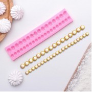 Молд силиконовый 20х4 см "Ожерелье"