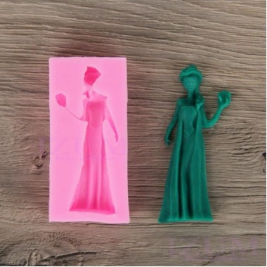 Молд "Принцесса" 9*4 см