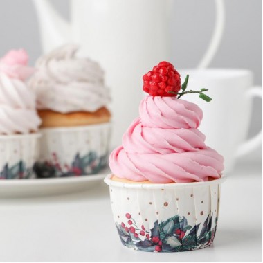 Форма для выпекания «Венок», 7 × 4 × 5 см, 10 шт.