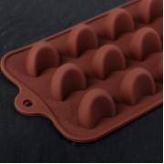 Форма 21х 10 см "Полумесяц", 15 ячеек