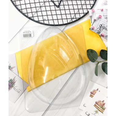 Форма для шоколада пластик "большое яйцо" 22 см, 1 шт.