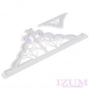 Набор выемок кондитерских для мастики и теста "Корона", 2 шт, 20,8*9*0,7 см