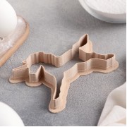 Форма для вырезания печенья 9 см "Единорог", цвет МИКС