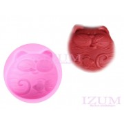 Молд "Голодный котик"9,4*8,2*3,4 см