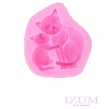 Молд "Котята" 8*7*2 см