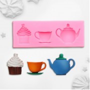 Молд силиконовый "Посуда"