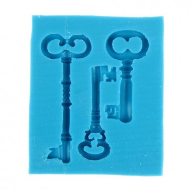 Молд "Три ключа"7*6 см