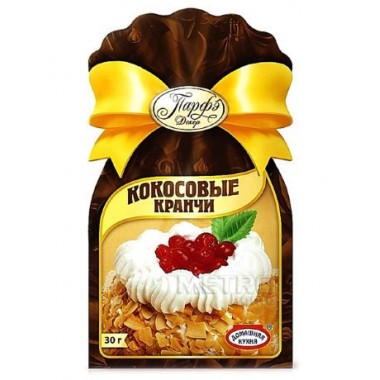 Кокосовые Кранчи, белые, 30 г. Кокосовые Кранчи, белые, 30 г.